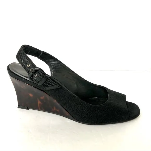 STUART WEITZMAN slingback wedge