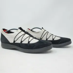 Stuart Weitzman Slip On Suede Leather Shoes