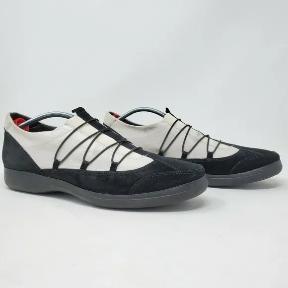 Stuart Weitzman Slip On Suede Leather Shoes