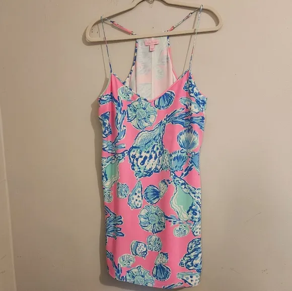 Stunning Lilly Pulitzer 100% Silk Slip Dress – Like NEW!