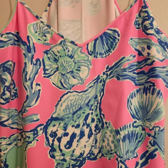 Stunning Lilly Pulitzer 100% Silk Slip Dress – Like NEW!