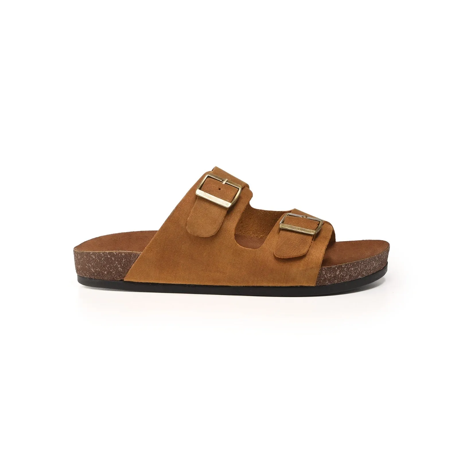 Suede Leather Comfort Slipper