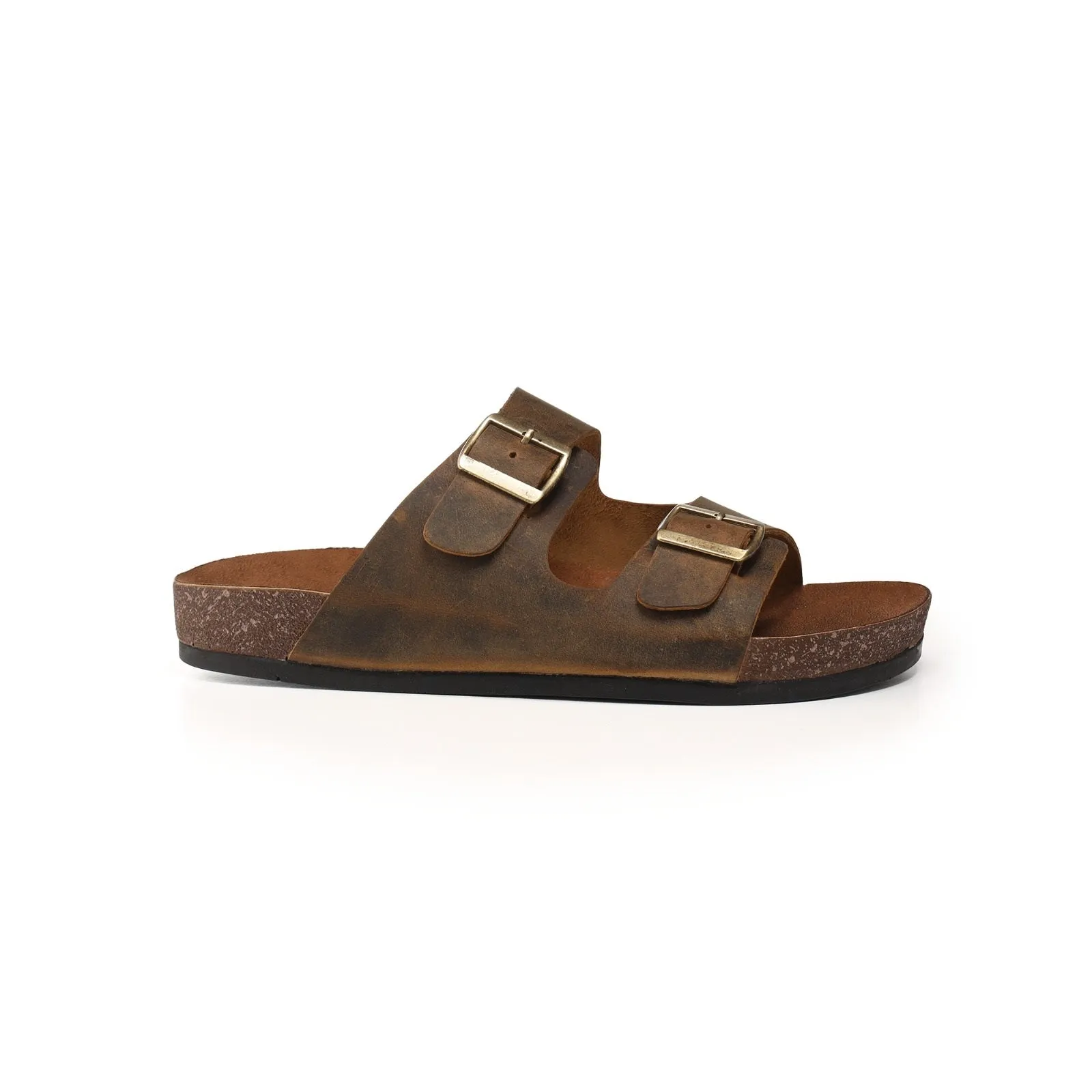 Suede Leather Comfort Slipper