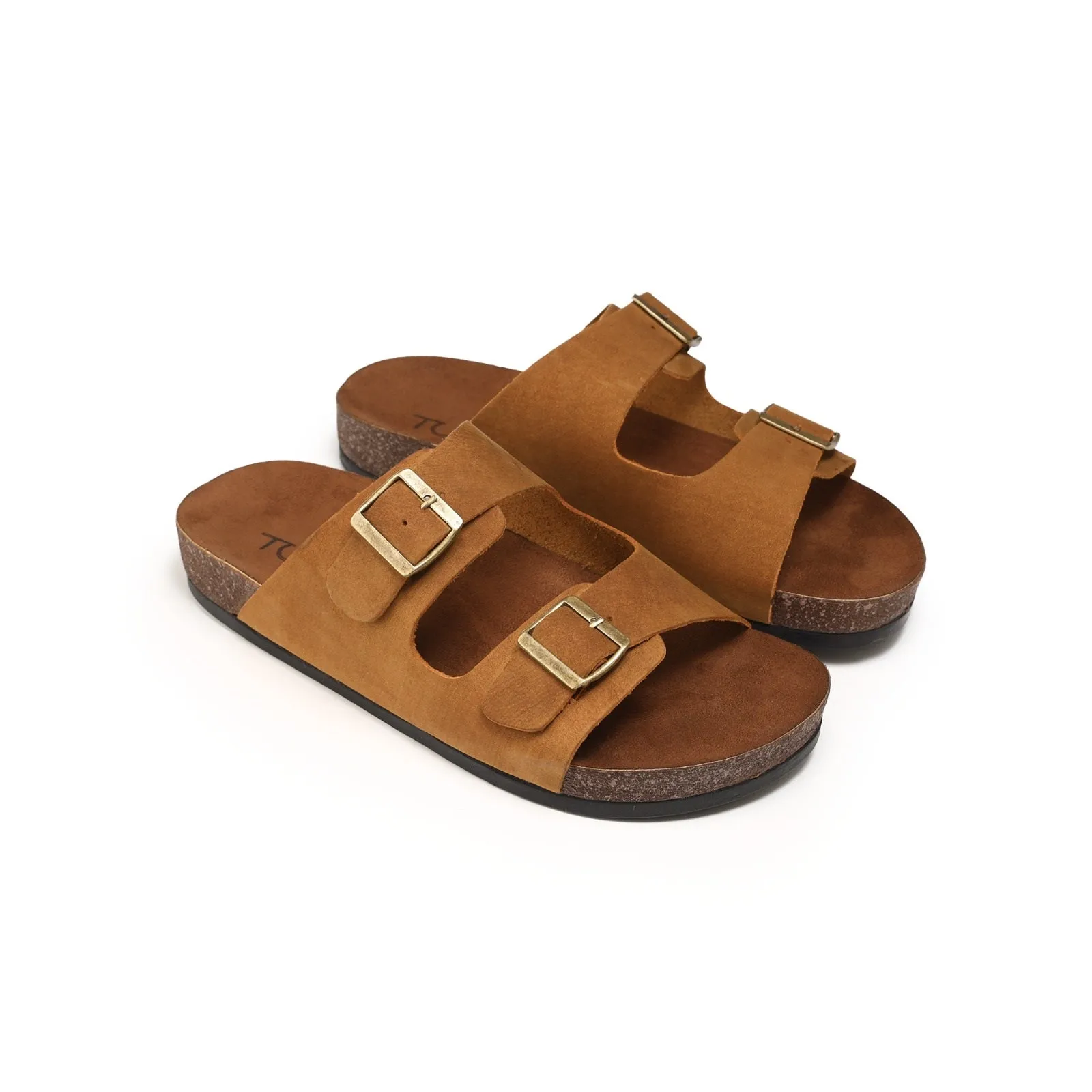 Suede Leather Comfort Slipper