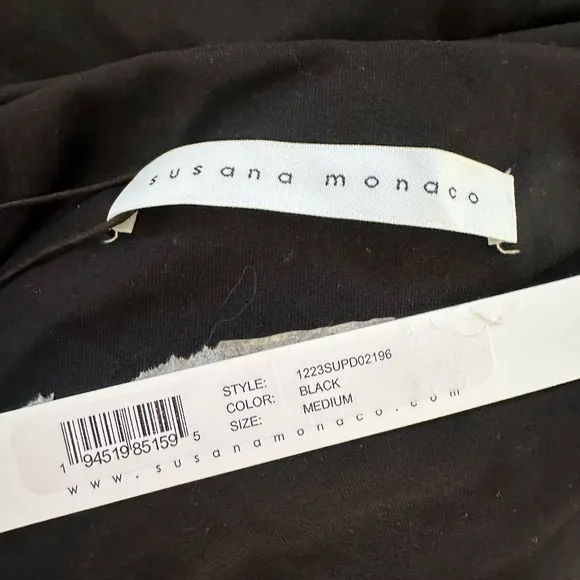 Susana monaco high low boat neck maxi dress FINAL PRICE NO OFFERS CONSIDERED