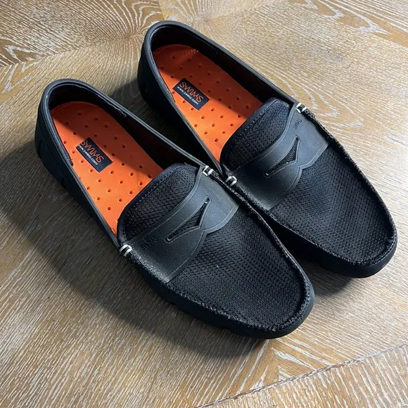 SWIMS Mens Stylish Penny Slip-On Boat &amp; Deck Loafer 10