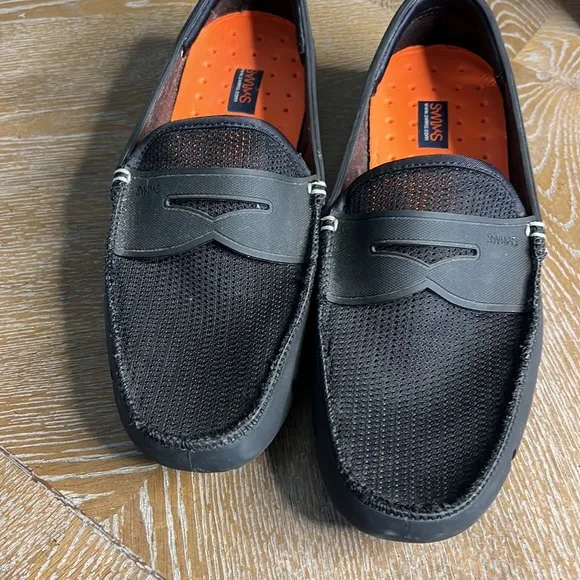 SWIMS Mens Stylish Penny Slip-On Boat &amp; Deck Loafer 10