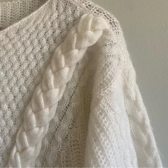 Sézane Philomene Jumper in White