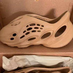 Tan Foam Slip-On Shoes