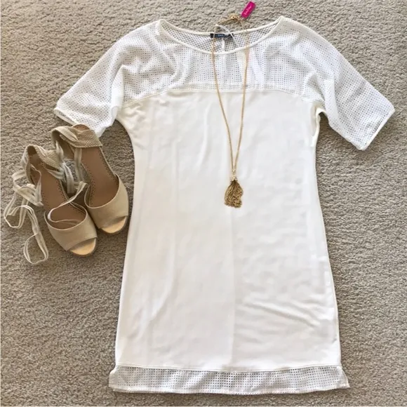 TART Debera Dress in Cloud Dancer