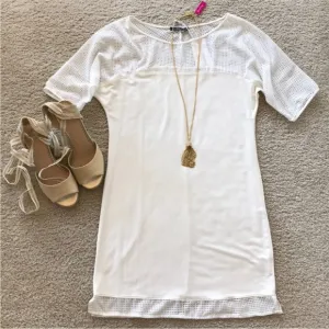 TART Debera Dress in Cloud Dancer