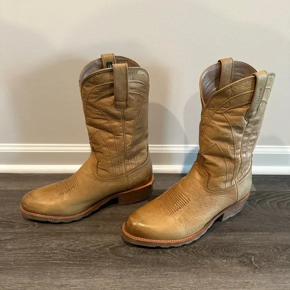 Tecovas Light Brown Leather Boots