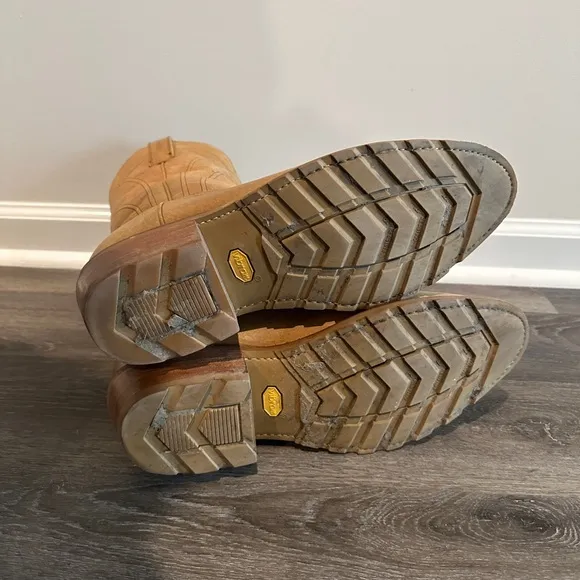 Tecovas Light Brown Leather Boots