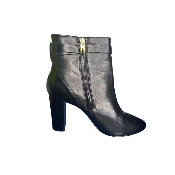 Ted Baker Indra Black Leather Boots 6.5