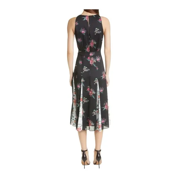 Ted Baker Liilo Metropolis Women's Floral Print Sleeveless Dress US 6 Ted 2 NWOT