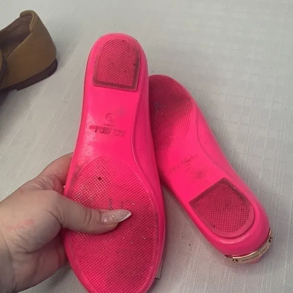 Ted Baker London bow flats on pink