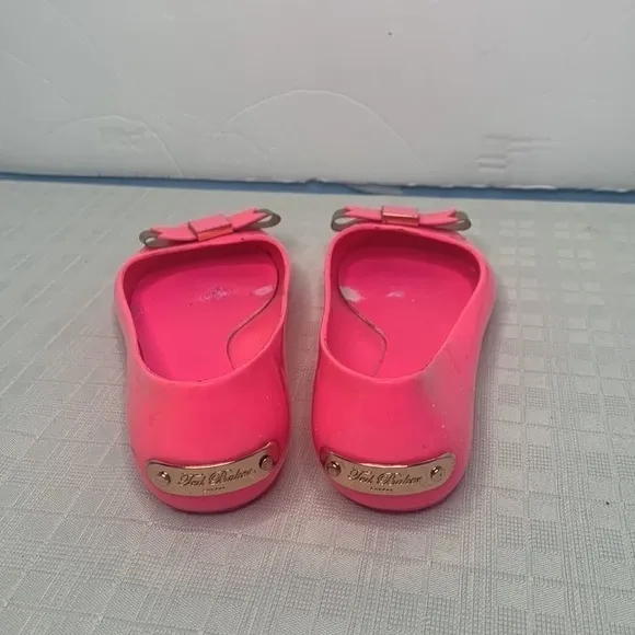 Ted Baker London bow flats on pink