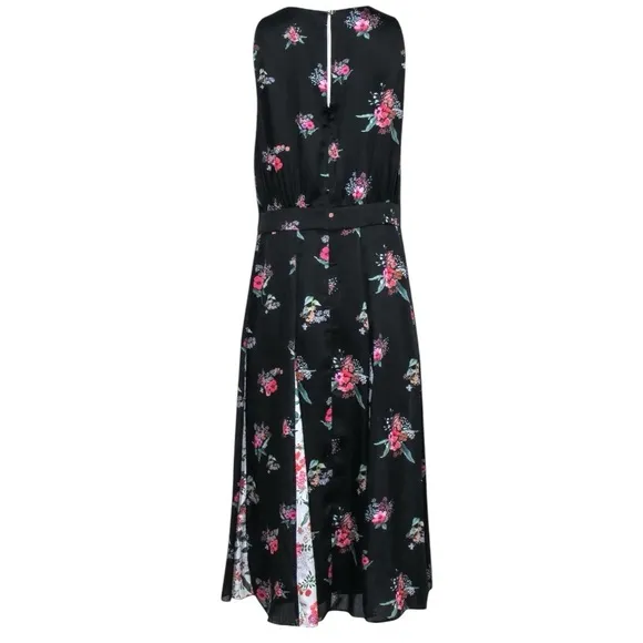 Ted Baker Metropolis Midi Floral Dress NWT