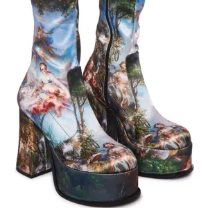 THE &quot; DEVINE HIDDEN CODES &quot;  ' Thigh High Boots ( BRAND NEW !!! )