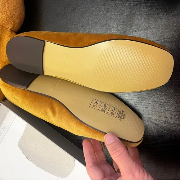 The Day Ballet Flat Everlane Gold Yellow 9