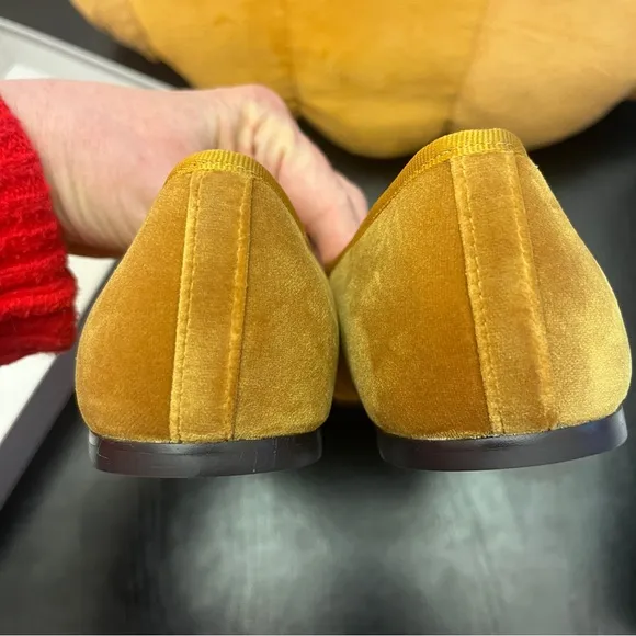The Day Ballet Flat Everlane Gold Yellow 9