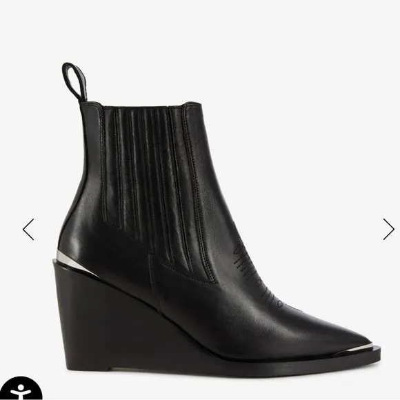 The Kooples Western Ankle Boots NWT size 39
