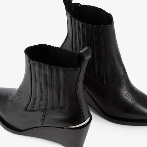 The Kooples Western Ankle Boots NWT size 39