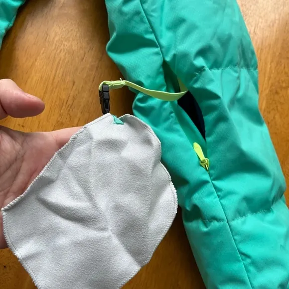 The North Face Heavenly Down Waterproof Jacket Neon Green Yellow Hoodie, Size XS