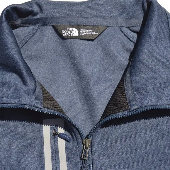 The North Face Men's Canyon Flats Fleece Jacket Urban Navy Heather Size M (New).