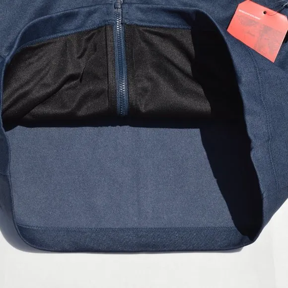 The North Face Men's Canyon Flats Fleece Jacket Urban Navy Heather Size M (New).