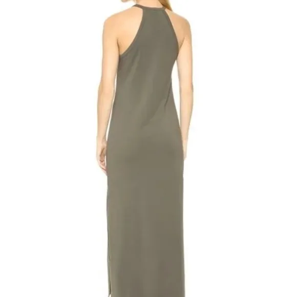 Theory Green Sonaki M Dress b