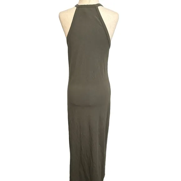 Theory Green Sonaki M Dress b