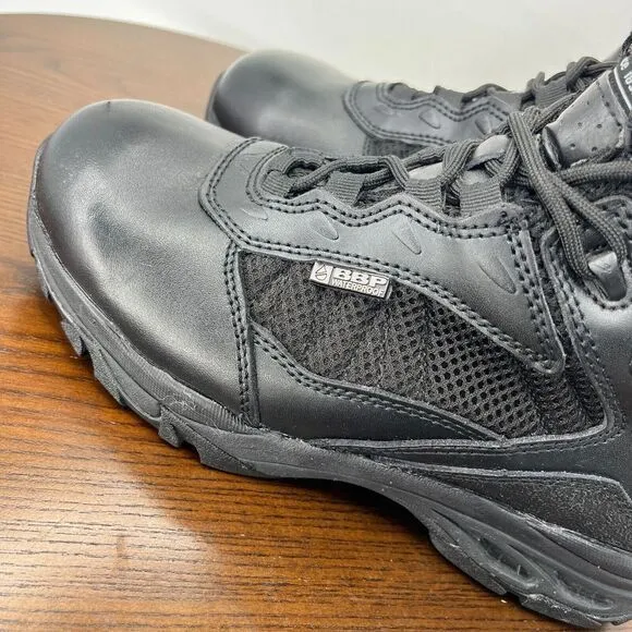 Thorogood 6''‎ ASR Tactical Men's Shoes Size 7.5 Black Side Zip Boots 834-6525