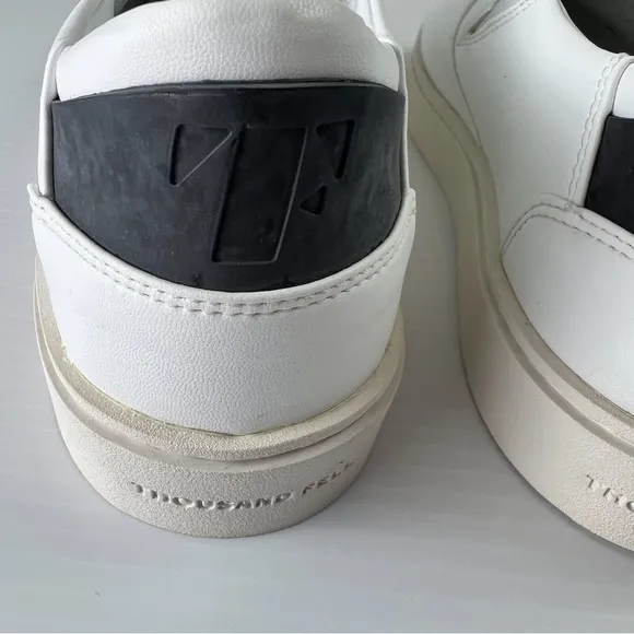 Thousand Fell Sneakers Women's 9.5 White Casual Slip On Comfort Everyday shoes