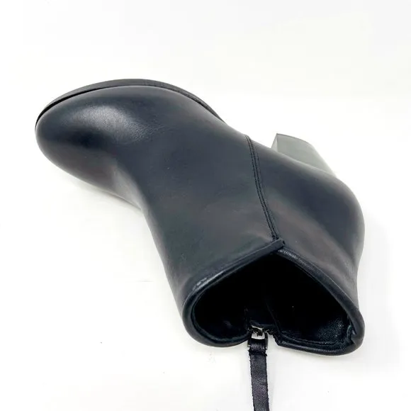 Thursday Boot Co Womens Black Uptown Handcrafted Leather Bootie