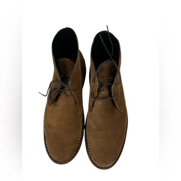 THURSDAY Boot Everyday Mens Size 9 Scout Brown Ankle Chukka Suede Boots Lace Up