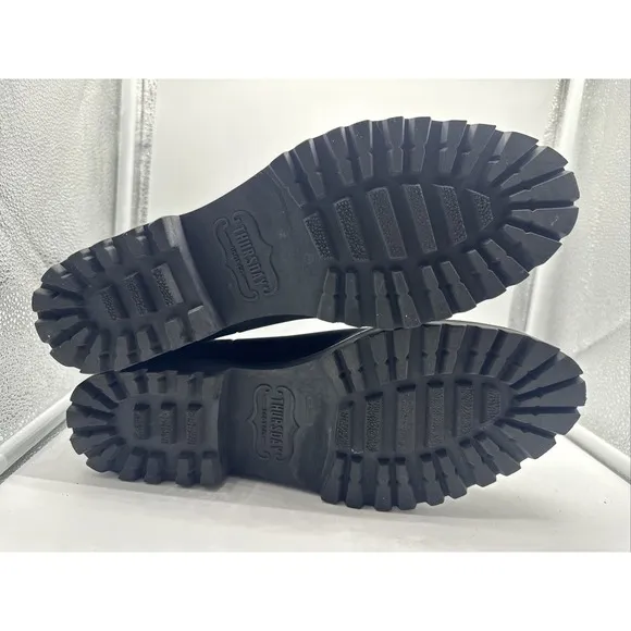 Thursday Boots Women's Size 10.5 Black Sueded Leather Everyday Legend Chelsea