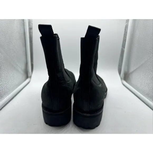 Thursday Boots Women's Size 10.5 Black Sueded Leather Everyday Legend Chelsea