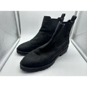 Thursday Boots Women's Size 10.5 Black Sueded Leather Everyday Legend Chelsea
