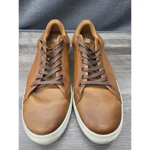Thursday Everyday Mens Size 12 Brown Classic Leather Lace Up Shoes Sneakers