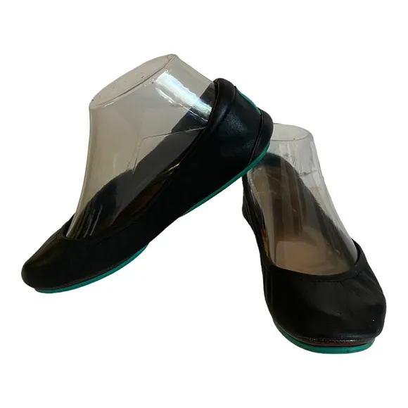 Tieks By Gavrieli Matte Black Tieks Ballet Flats Size 6