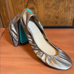Tieks Metallic Ballet Flats Size 10
