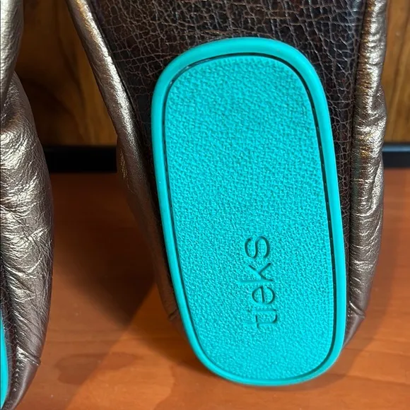Tieks Metallic Ballet Flats Size 10