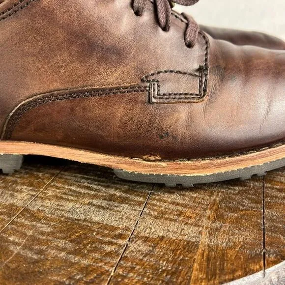 Timberland Chukka Boots Mens 10 Brown Wodehouse Lost History Leather Low top