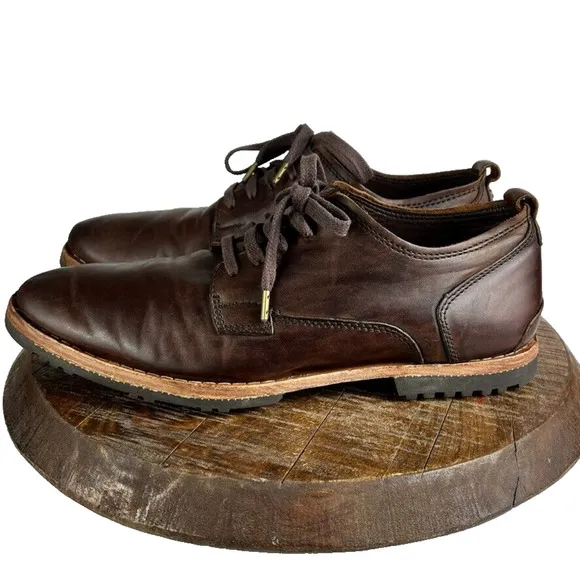 Timberland Chukka Boots Mens 10 Brown Wodehouse Lost History Leather Low top