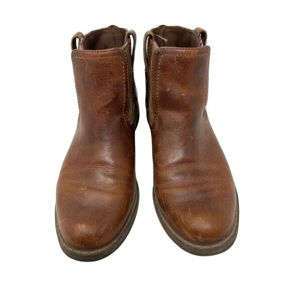 Timberland Earthkeepers Savin Hill Genuine Leather Chelsea Boots Brown 6