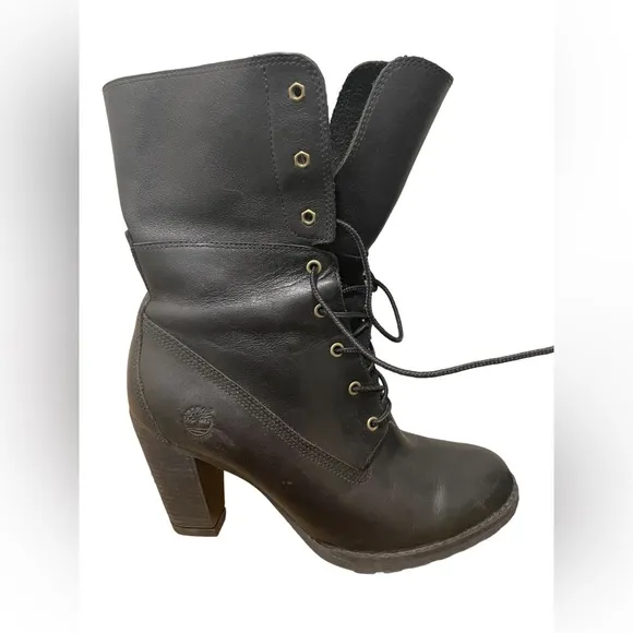 Timberland leather boots women