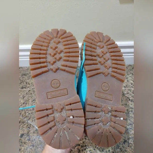 Timberland Leather Kids Boots Size 13US