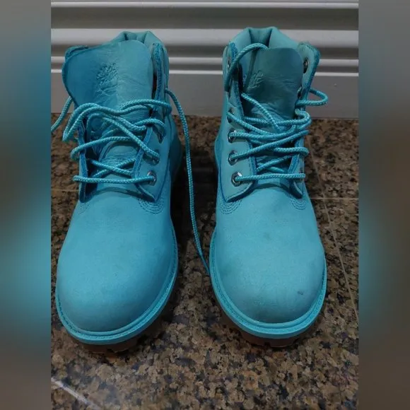 Timberland Leather Kids Boots Size 13US