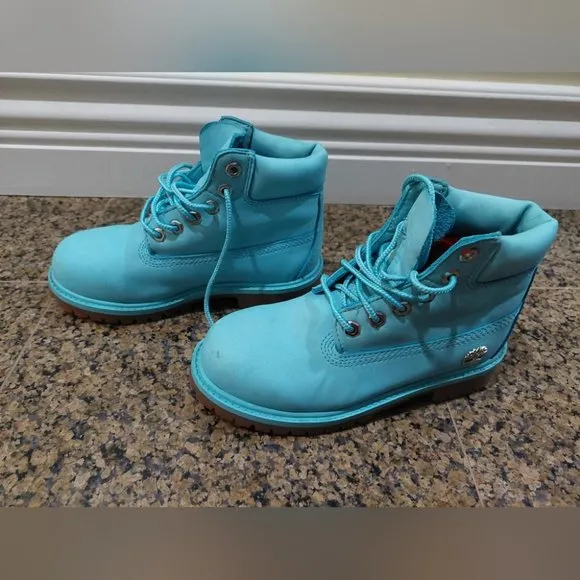 Timberland Leather Kids Boots Size 13US